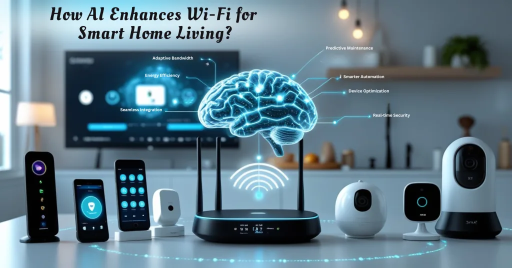 How AI Enhances Wi- Fi for Smart Home living?
