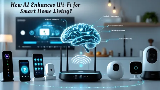 How AI Enhances Wi- Fi for Smart Home living?